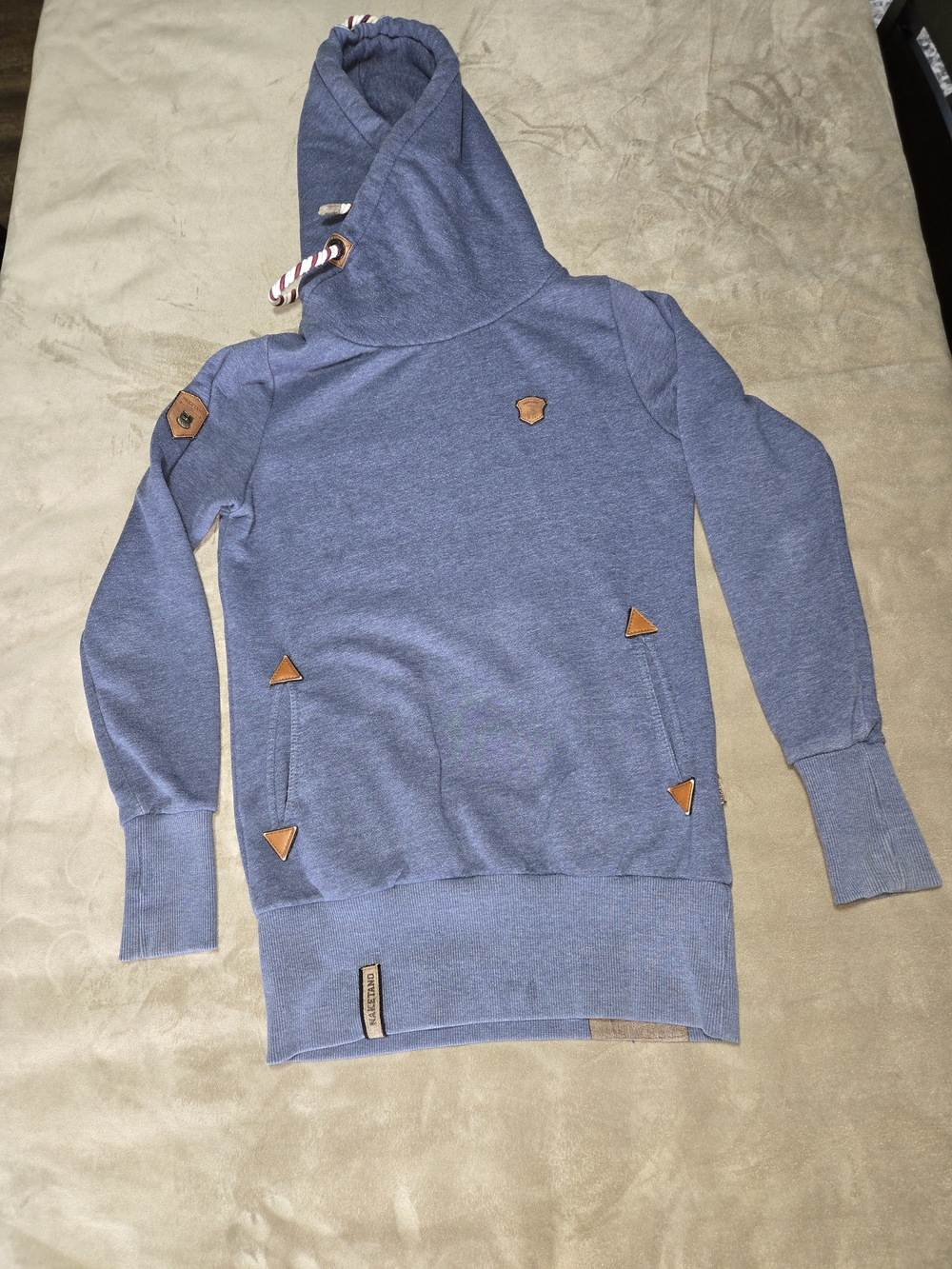 Naketano Schnizzel Dizzel Popizzel Blue Hoodie